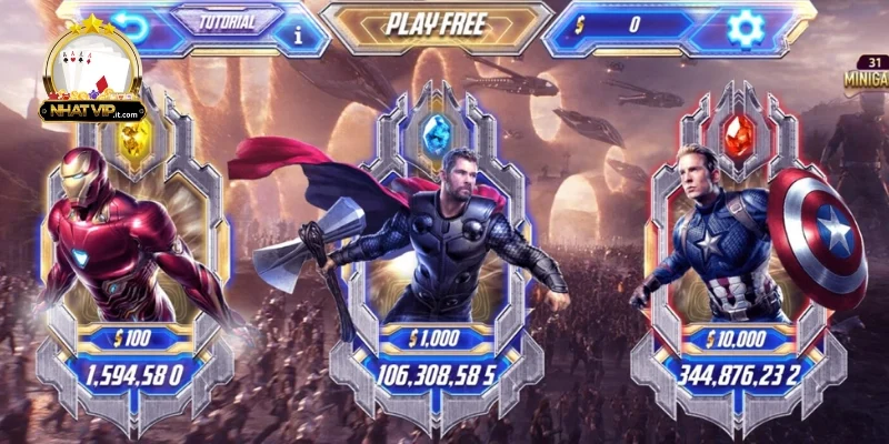 no hu avengers Nổ Hũ Avengers